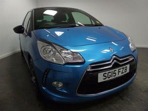 Citroen DS3 1.2 PURETECH DSTYLE PLUS S/S 3d 109 BHP