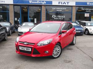 Ford Focus  EcoBoost Zetec 5dr,UPTO 5 YEARS 0%