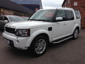 Land Rover Discovery 3.0 4 SDV6 XS 5d AUTO 255 BHP