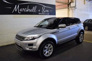 Land Rover Range Rover Evoque 2.2 TD4 PURE 5d 150 BHP 4X4