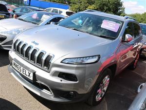 Jeep Cherokee 2.2 Multijet 200 Limited 5dr 4WD Aut Auto