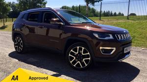 Jeep Compass 1.6 Multijet 120 Limited 5dr (2WD) REDUCED FOR
