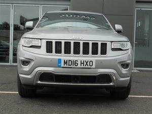 Jeep Grand Cherokee 3.0 CRD Overland 4x4 5dr Auto