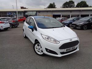 Ford Fiesta  zetec white