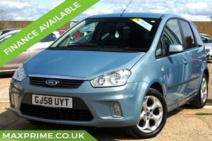 Ford C-Max 1.8 ZETEC 5D 125 BHP 1 FORMER KEEPER FROM NEW +
