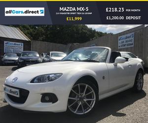 Mazda MX-5 2.0 I ROADSTER SPORT TECH 2d 158 BHP