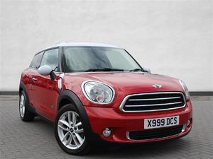 Mini Paceman 2.0 Cooper D ALL4 3dr Auto [Pepper Pack]