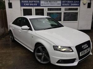 Audi A4 2.0 TFSI S LINE BLACK EDITION