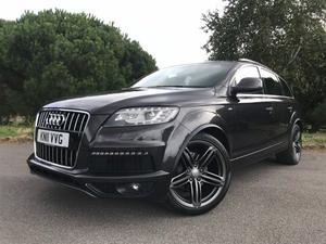 Audi Q7 3.0 TDI QUATTRO S LINE 5d AUTO 240 BHP