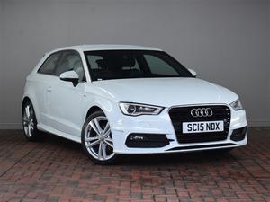 Audi A3 2.0 TDI S Line [Sat Nav, Comfort Pack] 3dr