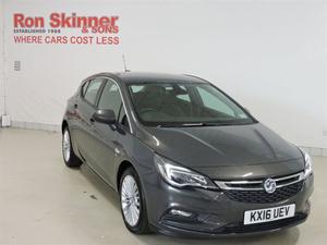 Vauxhall Astra 1.4 ELITE 5d 148 BHP with rear/front parking