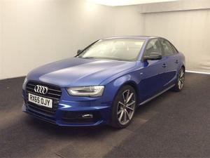 Audi A4 2.0 TDI 177 Black Edition Plus 4dr Multitronic