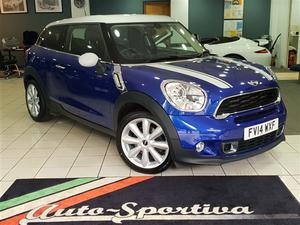 Mini Paceman Cooper S CHILI PACK + FINANCE AVAILABLE