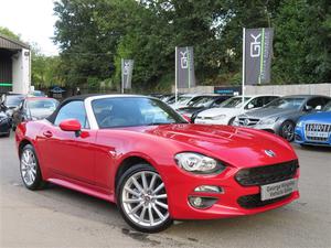Fiat 124 Spider Multiair Lusso- TWO OF THESE IN STOCK