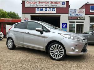Ford Fiesta 1.4 Titanium 5dr 22 K F.S.H LEATHER / FRONT &