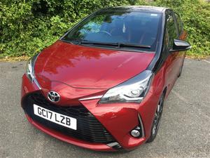 Toyota Yaris 1.5 VVT-I BI-TONE *ONLY  MILES* RED WITH