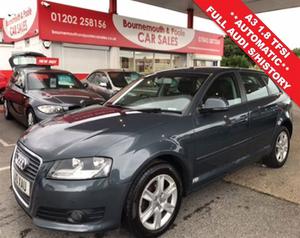 Audi A3 1.8 TFSI SE 5 DOOR AUTOMATIC 158 BHP