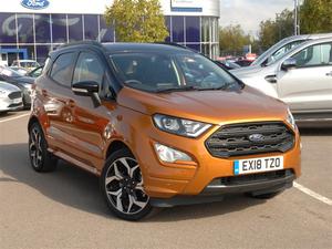 Ford EcoSport 5Dr ST-Line 1.0 EcoBoost 140PS (Sat Nav)