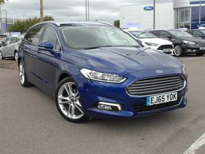 Ford Mondeo Estate Titanium 2.0 EcoBoost 240PS Auto (Sat