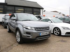 Land Rover Range Rover Evoque 2.2 SD4 Turbo Diesel 190 BHP