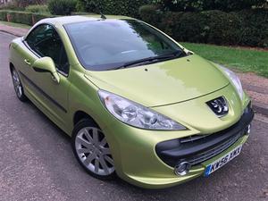 Peugeot  THP GT Convertible 2dr Petrol Manual (171