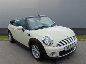 Mini Convertible 1.6 One 2dr Auto [Pepper Pack]