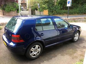 Volkswagen Mark 4 Golf, very good condition, blue in Lewes |