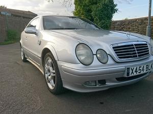 Mercedes Clk k 6 speed manual, Red Leather in