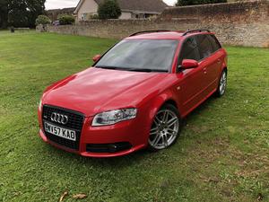 Audi A4 Avant S Line Special Edition. Red, Diesel, Manual,
