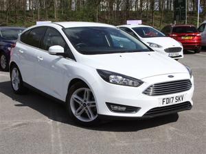 Ford Focus 5Dr Titanium 1.0 EcoBoost 125PS (Sat Nav)