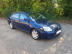 Toyota Avensis  PLATE IN BLUE LAST OWNER KEPT THIS