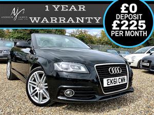 Audi A3 1.8 TFSI Cabriolet S Tronic 2dr Auto