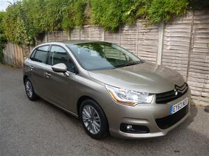 Citroen C4 E-HDI VTR PLUS EGS ONLY  MILES FROM NEW Auto