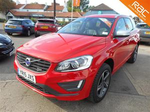 Volvo XC60 D4 R-DESIGN LUX- ONE OWNER !