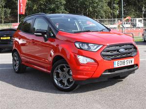 Ford EcoSport 5Dr ST-Line 1.5 Tdci 100PS (Sat Nav)