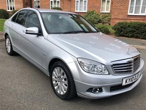 Mercedes-Benz C Class 1.8 C180 BlueEFFICIENCY Elegance 4dr