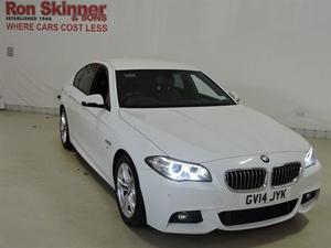 BMW 5 Series D M SPORT 4d AUTO 181 BHP