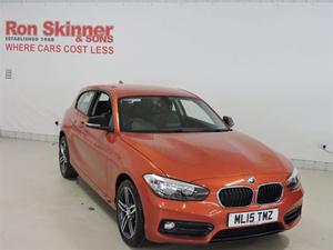 BMW 1 Series I SPORT 3d 134 BHP