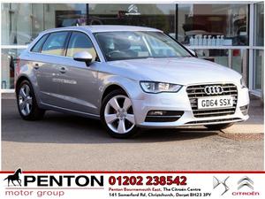 Audi A3 2.0 TDI Sport Sportback S Tronic 5dr Auto