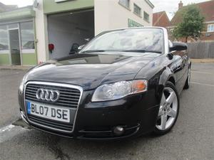 Audi A4 2.0 TDI Sport Cabriolet 2dr