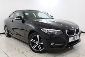 BMW 2 Series D SPORT 2DR AUTOMATIC 148 BHP 1 Owner