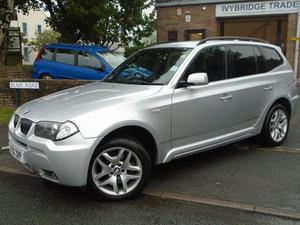 BMW X3 3.0 D M SPORT 5d AUTO 215 BHP