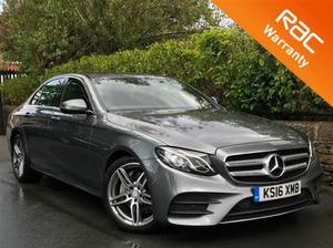 Mercedes-Benz E Class 2.0 E220d AMG Line G-Tronic (s/s) 4dr