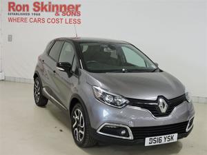 Renault Captur 1.5 DYNAMIQUE S NAV DCI 5d 90 BHP with Black