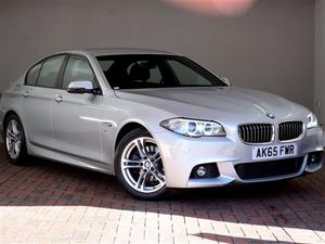 BMW 5 Series 520d [190] M Sport [Heated Seats, Leather] 4dr