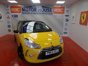 Citroen DS3 DSTYLE PLUS(SIMPLY STUNNING)FREE MOTS AS LONG AS