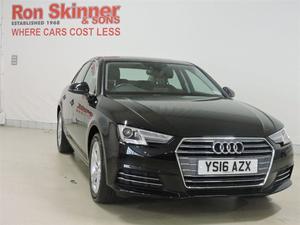 Audi A TFSI SPORT 4d 148 BHP