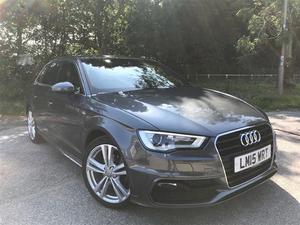 Audi A3 tfsi s line folkestone branch  Semi Auto