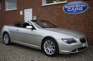 BMW 6 Series CI 2d AUTO 329 BHP