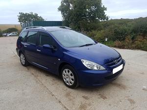 Peugeot 307 ESTATE 7 SEATER 1.6 HDI SHOWING ONLY 95 - K
